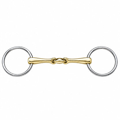 Loose Ring French Link Snaffle Bit with Copper Alloy