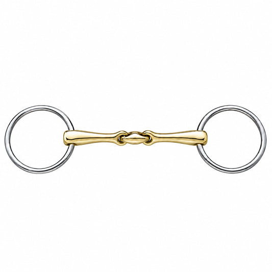 Loose Ring French Link Snaffle Bit with Copper Alloy