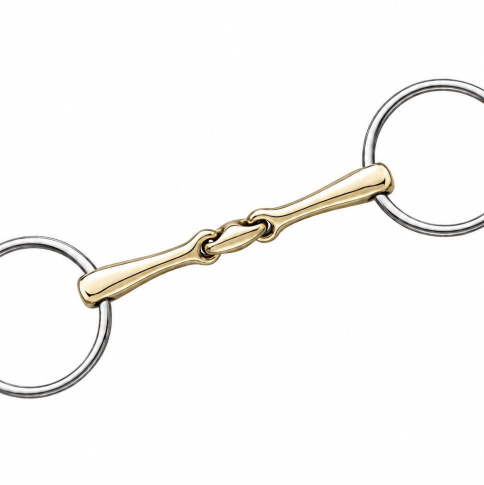 Loose Ring French Link Snaffle Bit with Copper Alloy