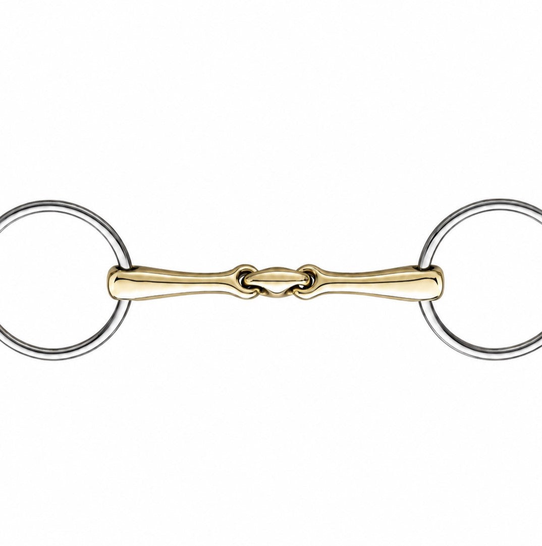 Loose Ring French Link Snaffle Bit with Copper Alloy