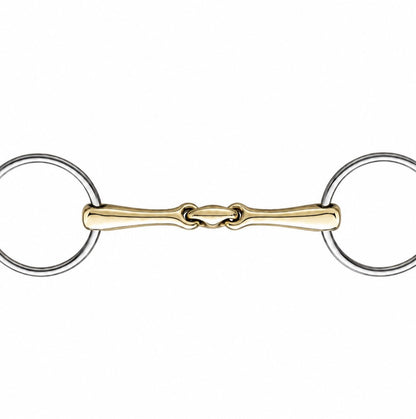 Loose Ring French Link Snaffle Bit with Copper Alloy