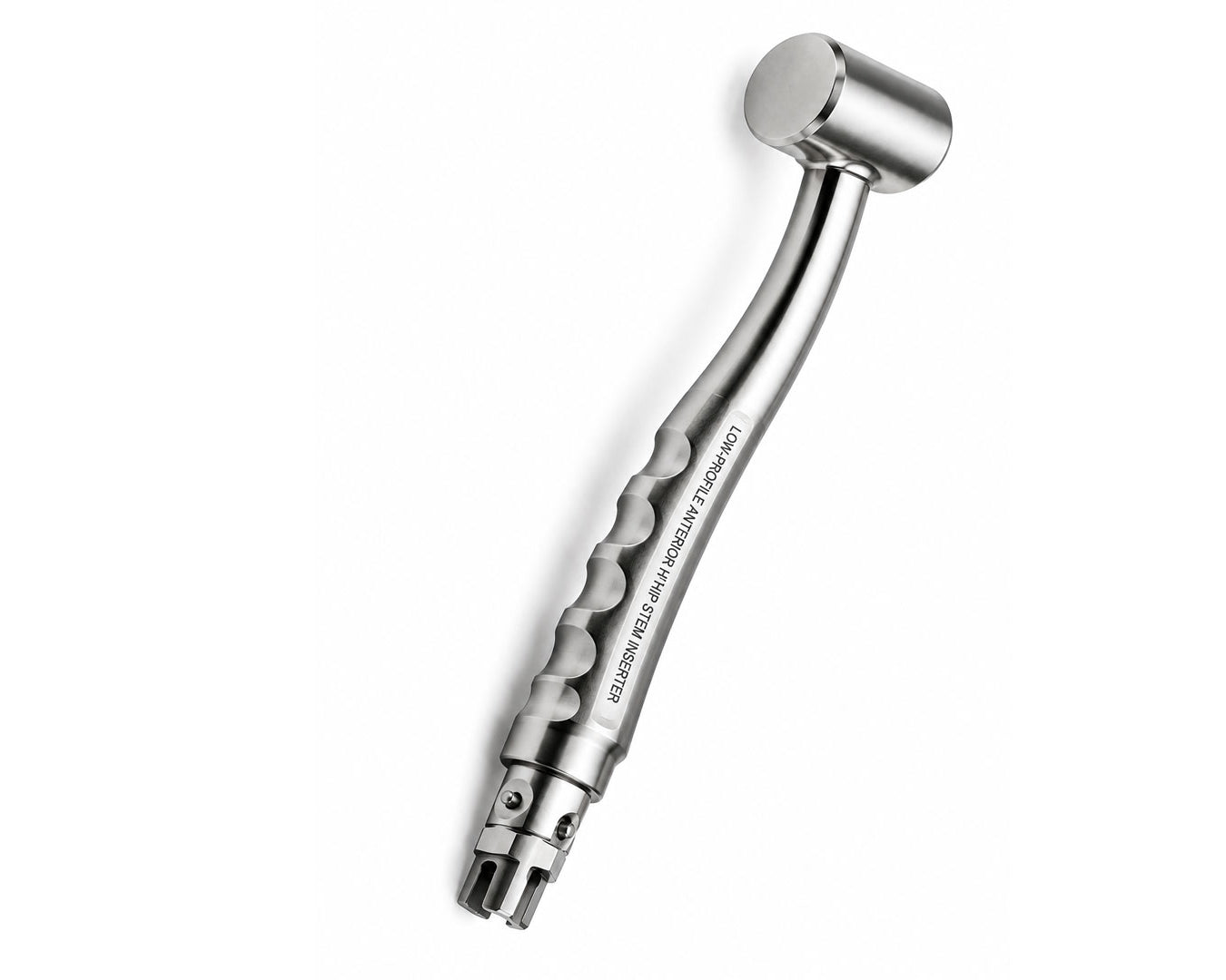 Low-Profile Anterior Hip Stem Inserter