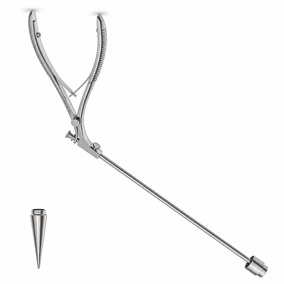 McGivney Hemorrhoidal Ligator 7" with 100 Latex O-Rings