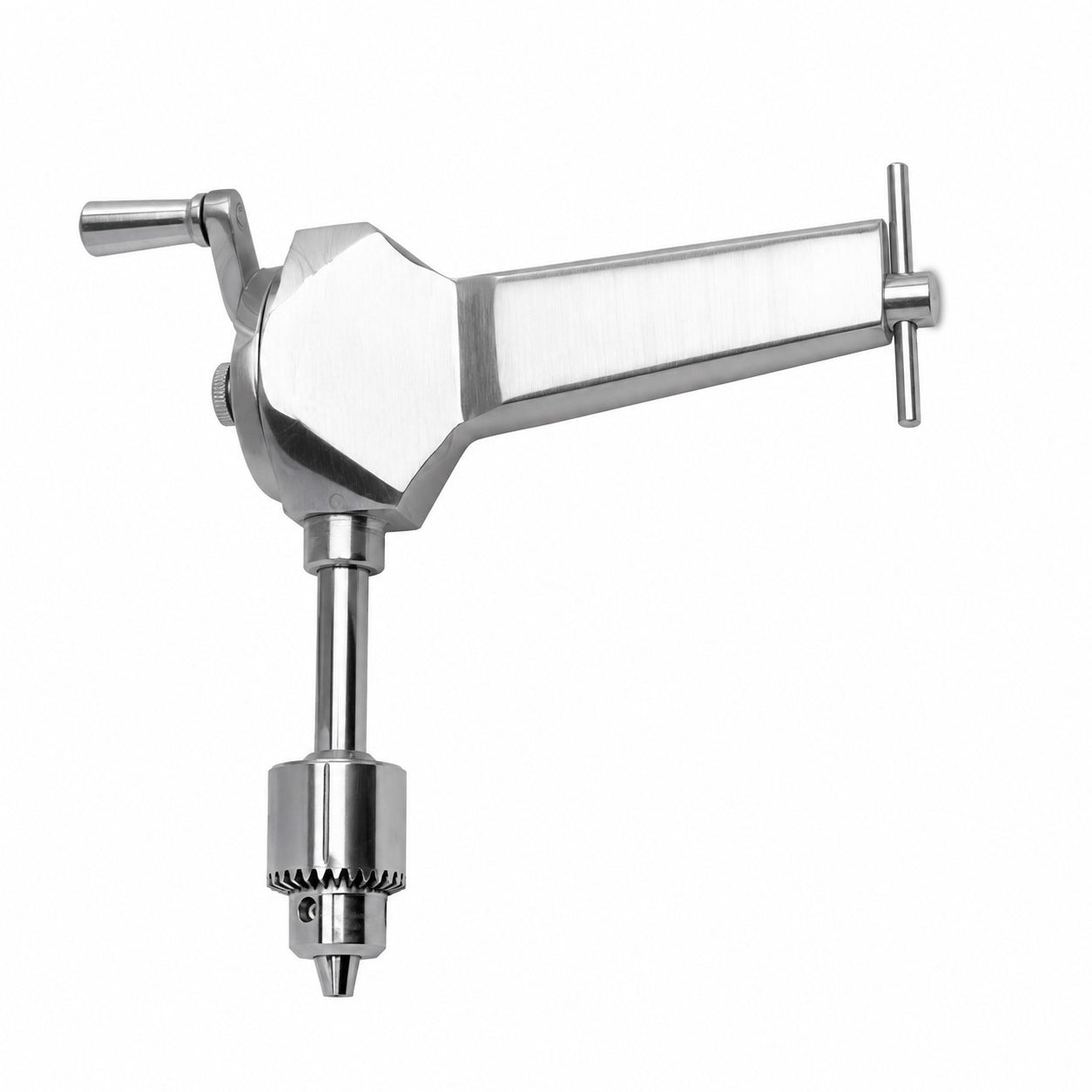 Micro Hand Drill with S.S. Closed Gears