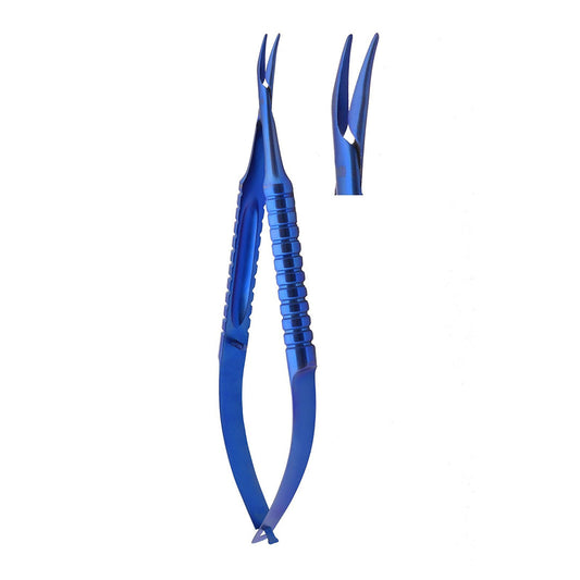 Micro Needle Holders Titanium Curved 14cm
