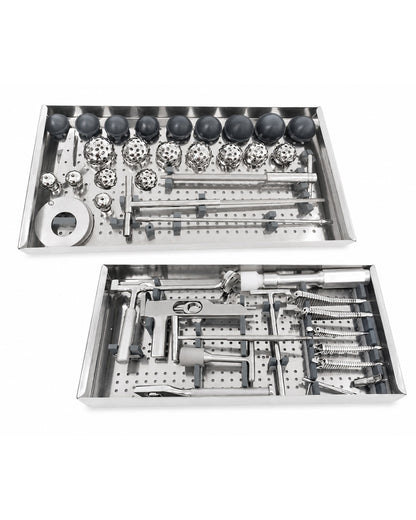 Modular Bipolar Hip Instrument Set — 31 Components for Hip Arthroplasty