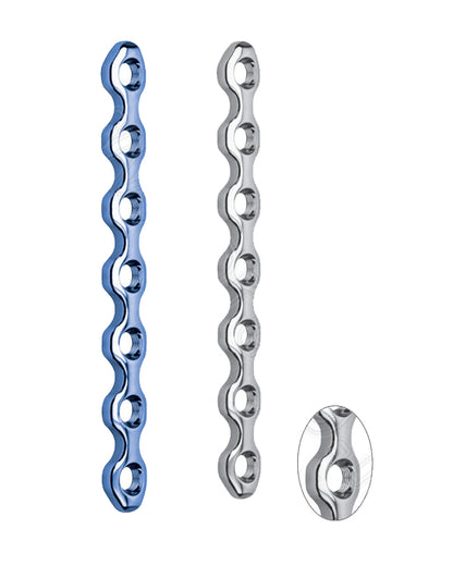 Pelvic Reconstruction Plate With Low Profile With Coaxial Holes - Straight