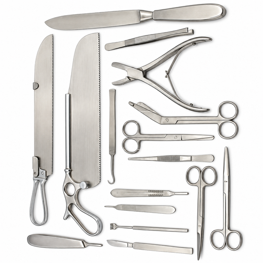 Post Mortem Instruments Set – Stainless Steel