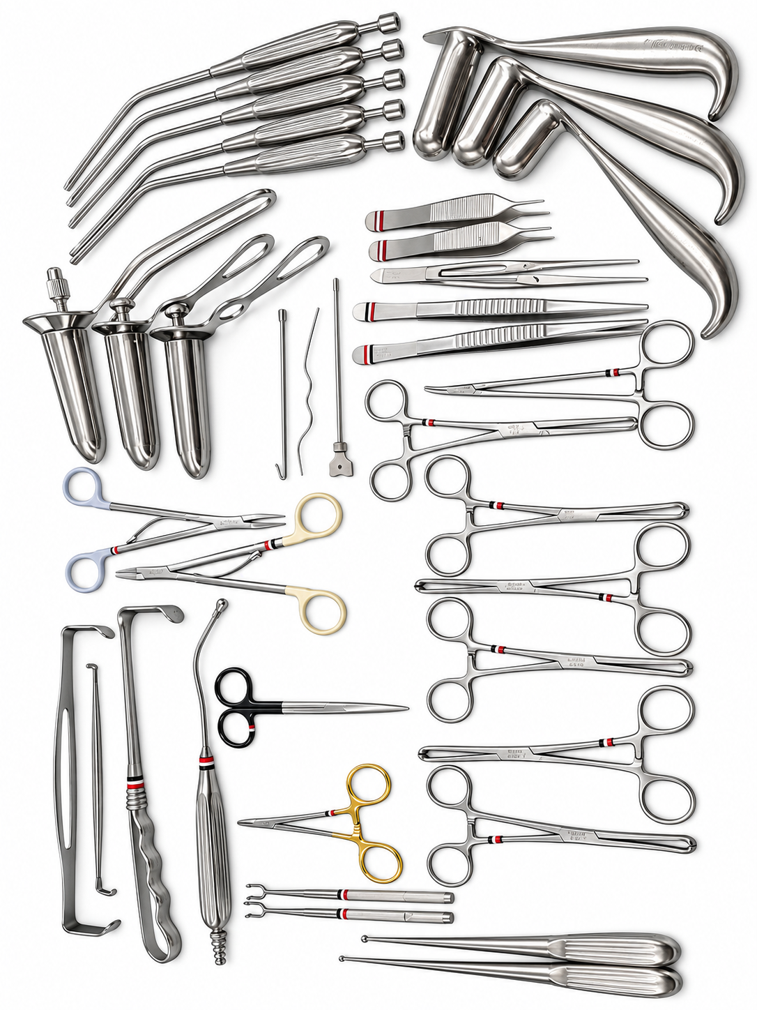 Proctology 36-Piece V. Mueller Weck Rectal Instrument Set
