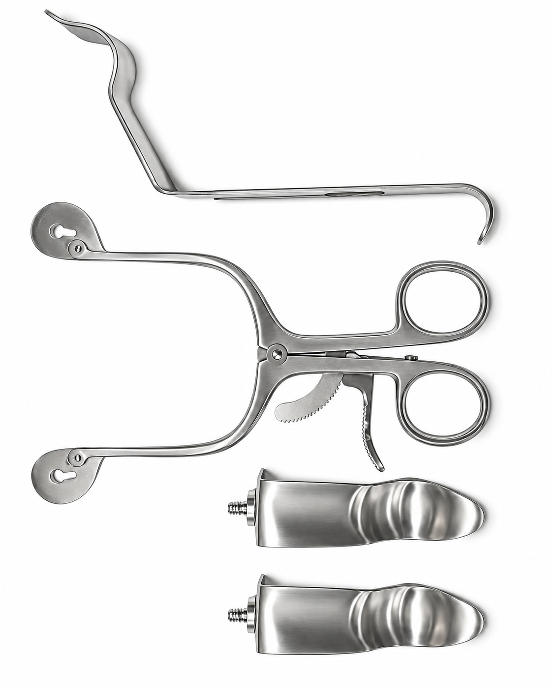 Rectal Retractor with Attachments