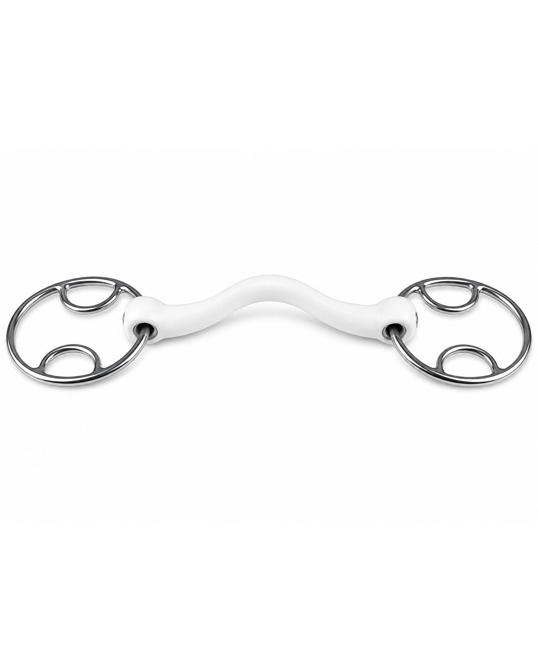 Rubber Mullen Mouth Full Cheek Snaffle