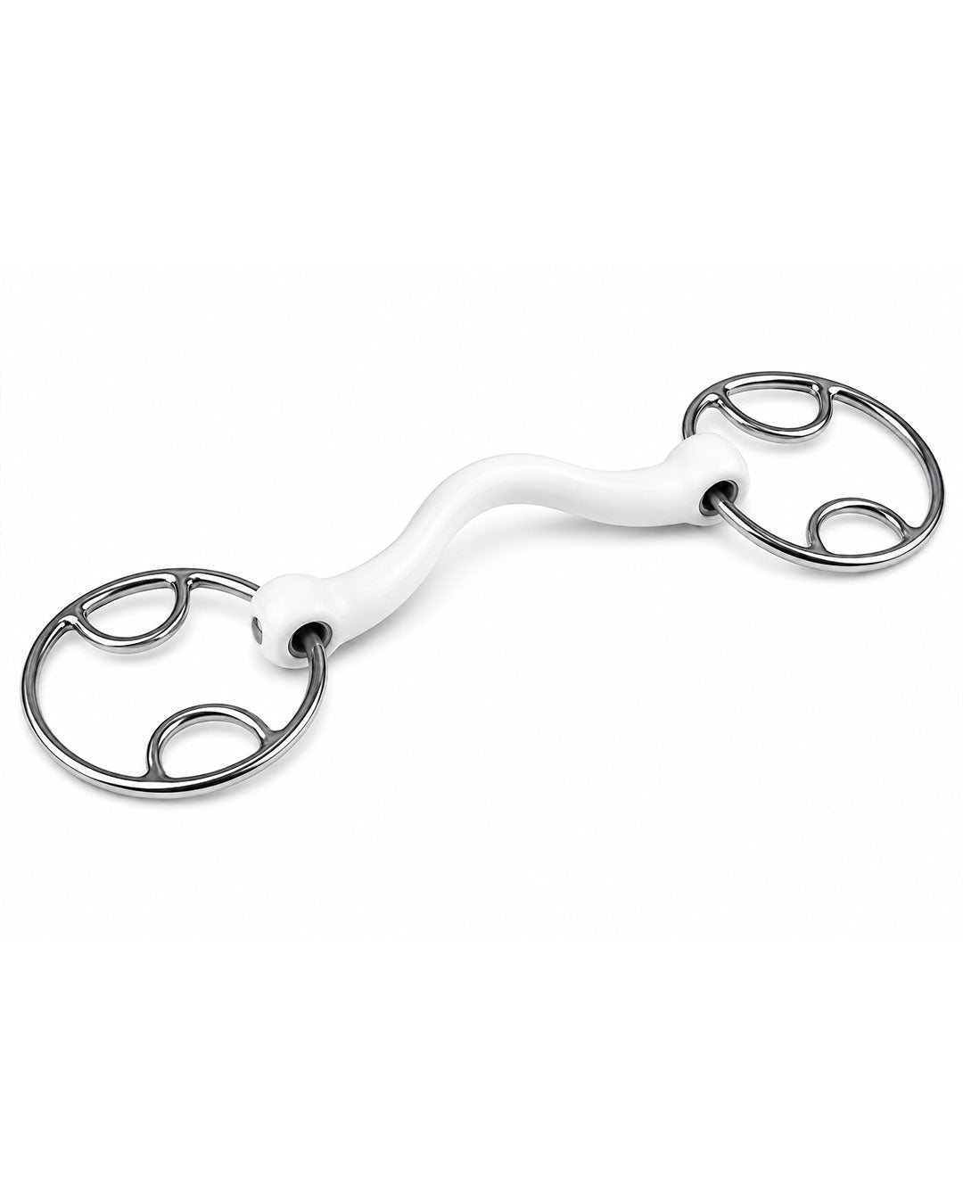 Rubber Mullen Mouth Full Cheek Snaffle
