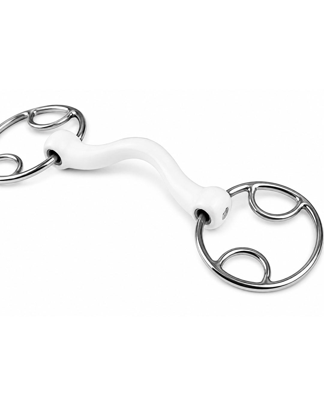 Rubber Mullen Mouth Full Cheek Snaffle
