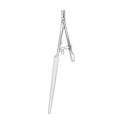 Silcock / Castroviejo Needle Holder Tungsten Carbide Jaws with Catch