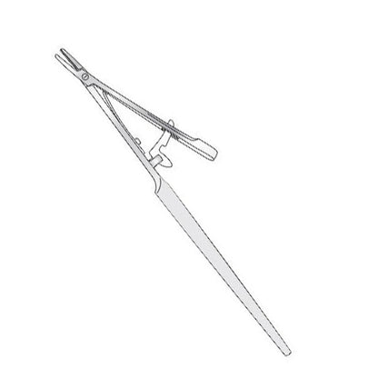 Silcock / Castroviejo Needle Holder Tungsten Carbide Jaws with Catch
