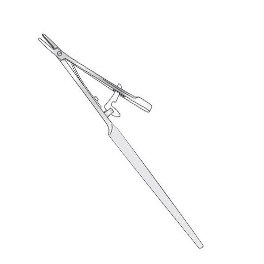 Silcock / Castroviejo Needle Holder Tungsten Carbide Jaws with Catch