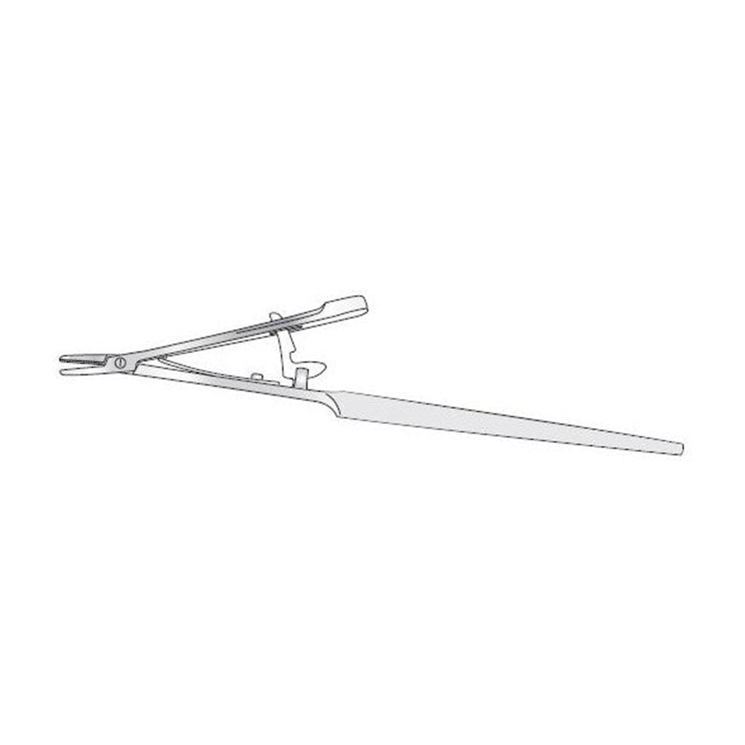 Silcock / Castroviejo Needle Holder Tungsten Carbide Jaws with Catch