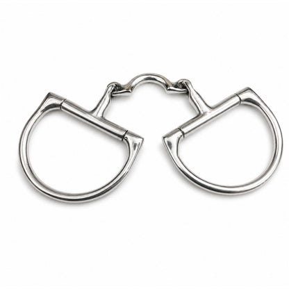 Single Jointed Dee Ring Snaffle Bit