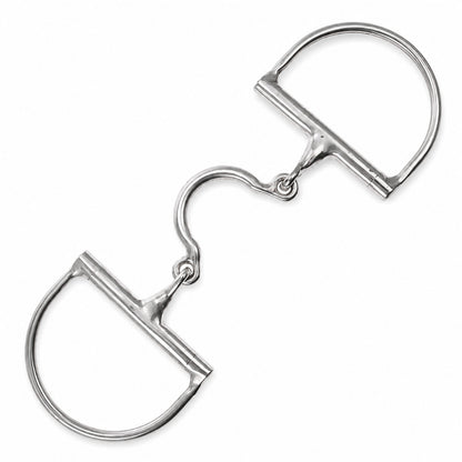 Single Jointed Dee Ring Snaffle Bit