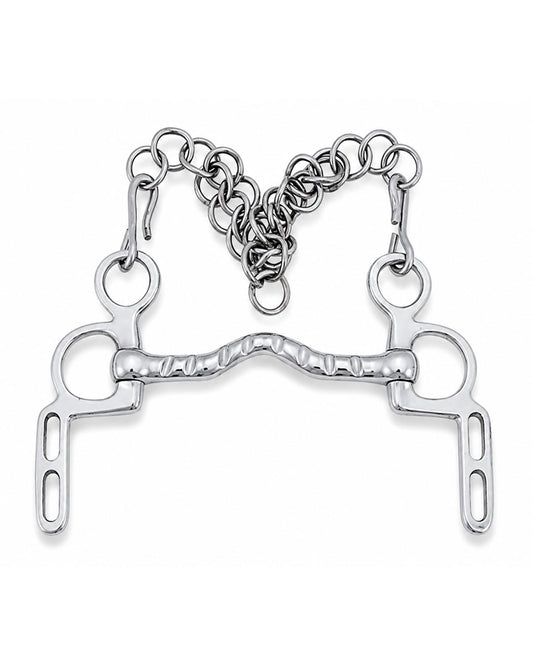 Slotted Shank Correction Curb Horse Bit