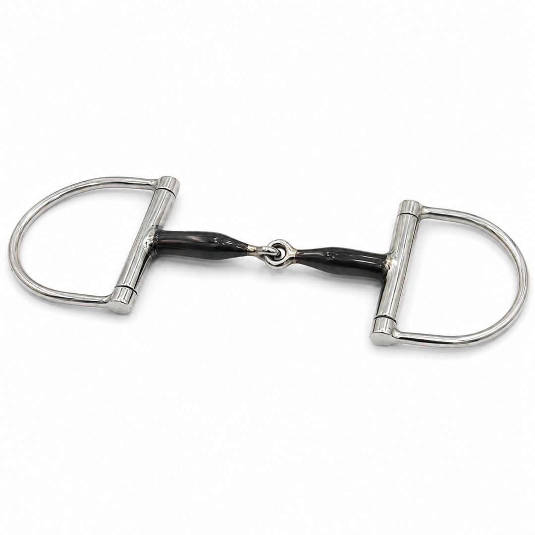 Sweet Iron Single Jointed Dee Ring Snaffle