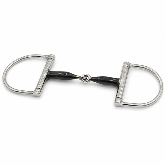 Sweet Iron Single Jointed Dee Ring Snaffle