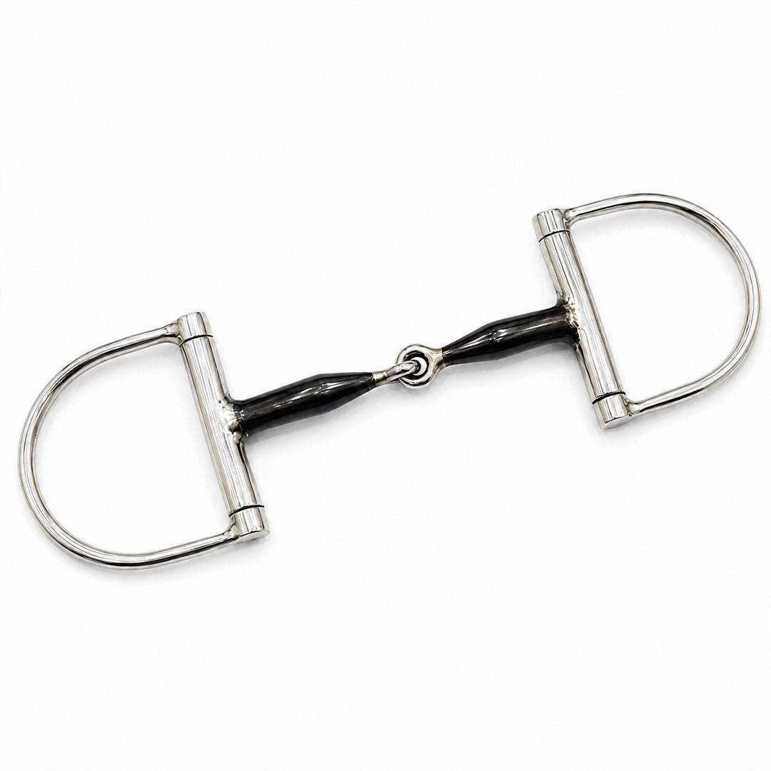 Sweet Iron Single Jointed Dee Ring Snaffle