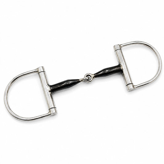 Sweet Iron Single Jointed Dee Ring Snaffle
