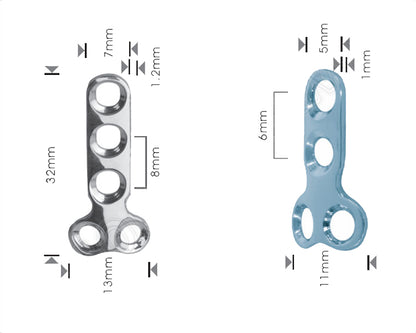 T Plate 2.7 Stainless Steel