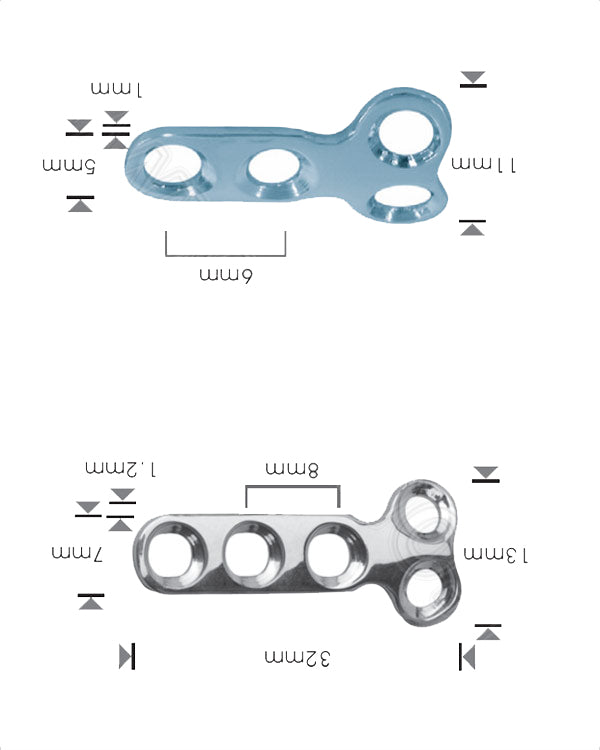 T Plate 2.7 Stainless Steel