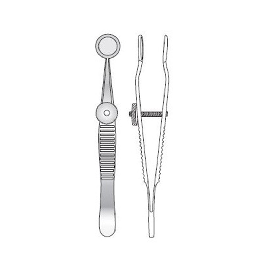 Tarsal Cyst Forceps 8.9cm – Round End Chalazion Forceps