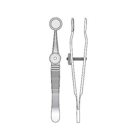 Tarsal Cyst Forceps 8.9cm – Round End Chalazion Forceps
