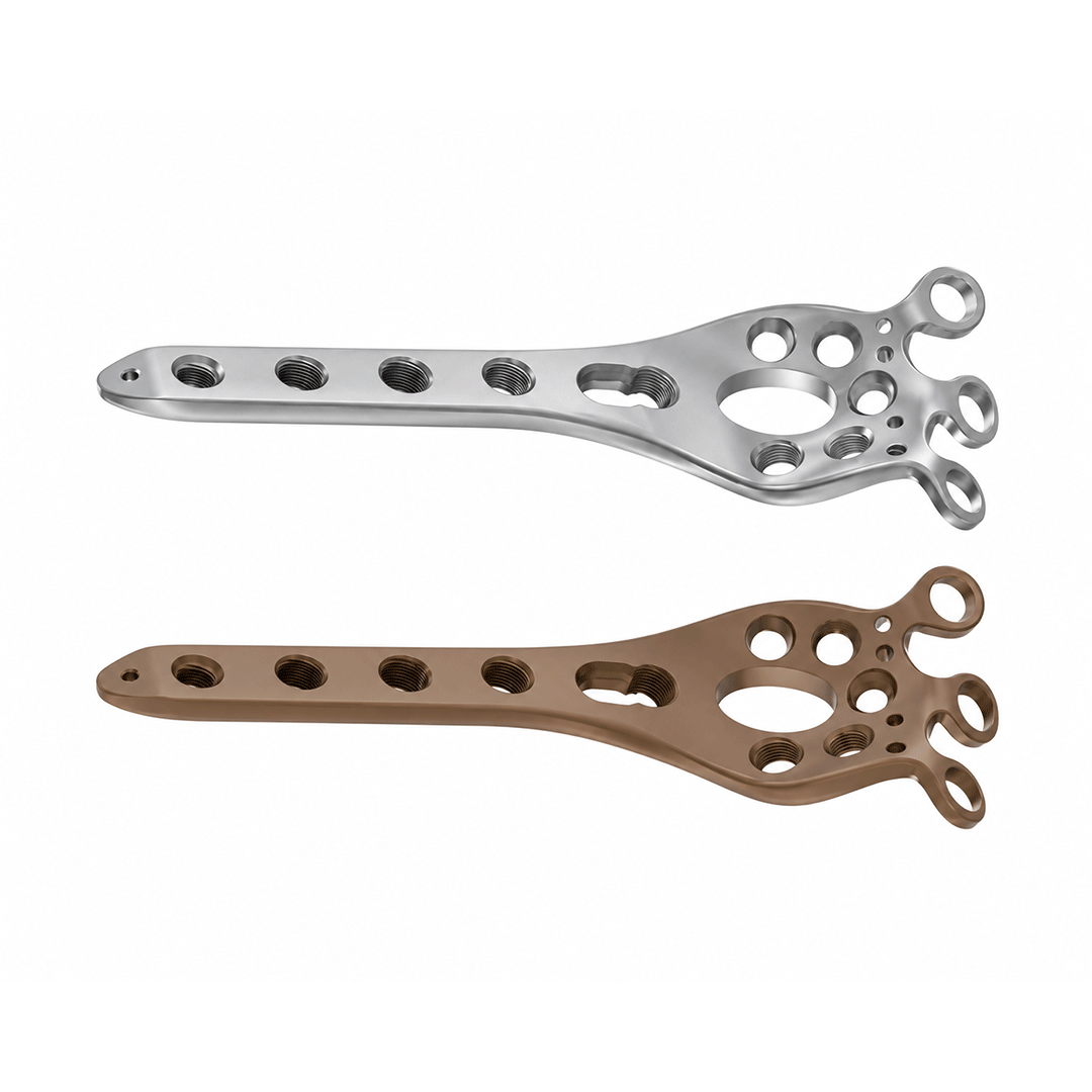 Tibial Plateau Posterior Column Safety Lock Plate