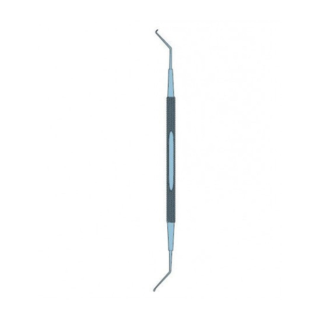Titanium Phaco Chopper Double Ended 120mm Ophthalmic Instrument