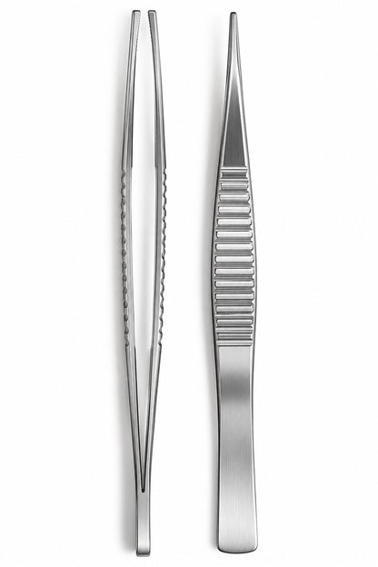 Treves Dissecting Forceps 203mm (8") 1/2 Teeth Surgical Forceps