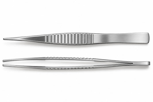 Treves Dissecting Forceps 203mm (8") 1/2 Teeth Surgical Forceps