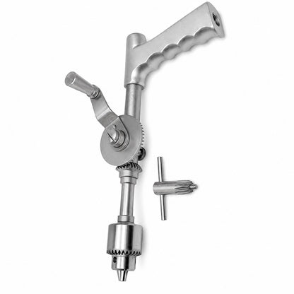 Universal Open Hand Drill with Stainless-Steel Gear Mechanism for Orthopedic Fixation