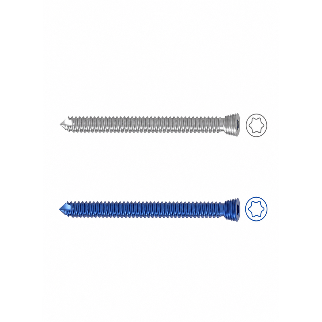 Turvaruuvi Ø 2,4 mm, tähtimäinen itsekierteittävä