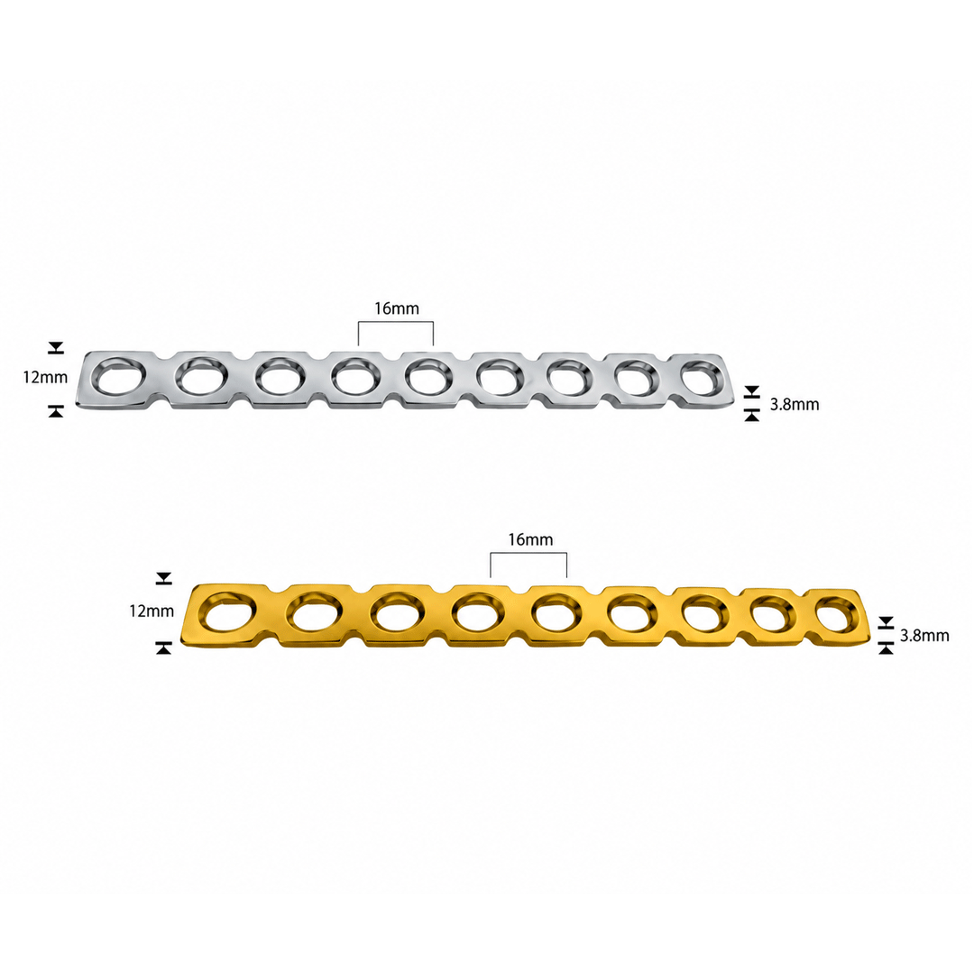 Rekonstruktiolevy 4,5 mm suora