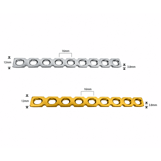 Rekonstruktiolevy 4,5 mm suora