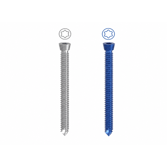Tornillo de bloqueo de seguridad Ø 2,4 mm tipo estrella autorroscante