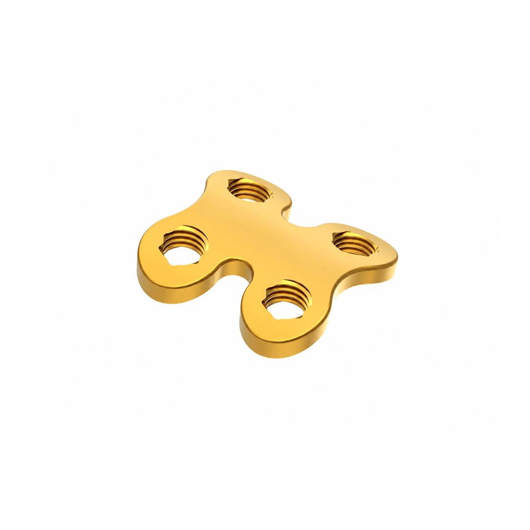 Pláta Mini H Glas Sábháilteachta 2.0mm