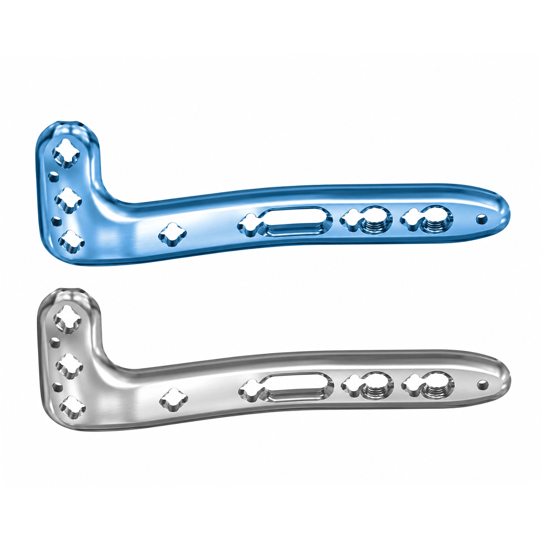 Variable Angle Safety Lock Distal Tibia L-Plate 2.7mm