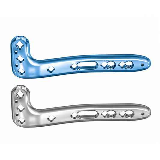 Variable Angle Safety Lock Distal Tibia L-Plate 2.7mm