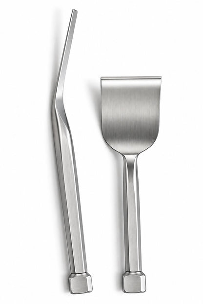 Vertebrae Chisel 3" (76mm) Angled Blade Stainless Steel Surgical Chisel