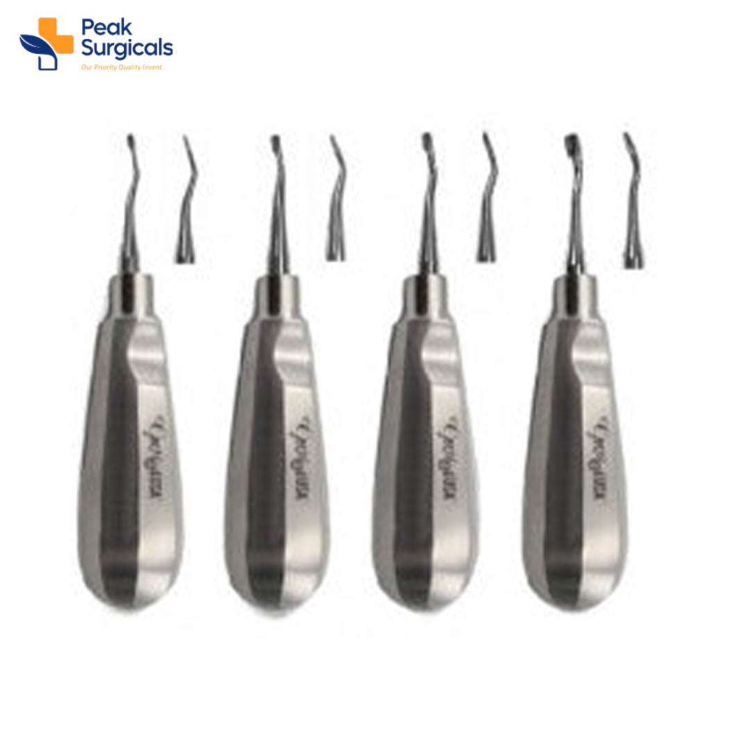 Winged Elevator Dental Kit Standard Handle