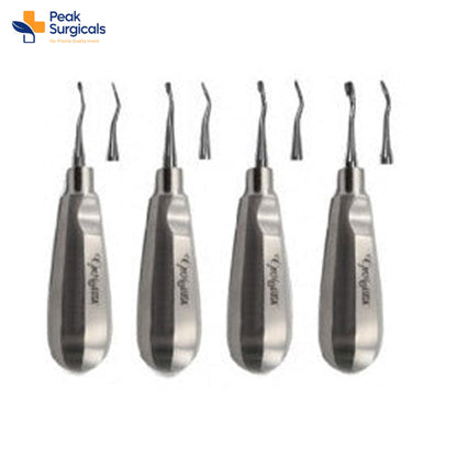 Winged Elevator Dental Kit Standard Handle
