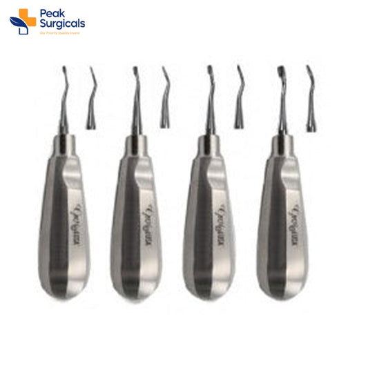 Winged Elevator Dental Kit Standard Handle