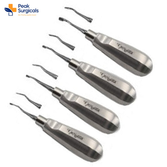 Winged Elevator Dental Kit Standard Handle