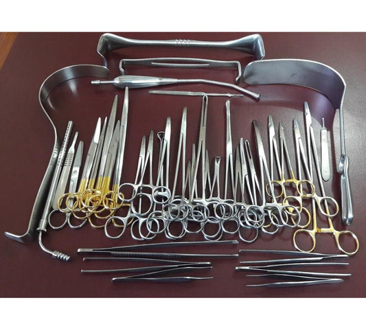 Abdominal Surgery Instruments 83Pcs Set - Operating Instruments